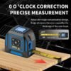 3-in-1 Laser Tape Measure – 40/60/80M Laser Rangefinder with 5M Tape - Image 5