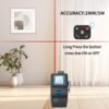 3-in-1 Laser Tape Measure – 40/60/80M Laser Rangefinder with 5M Tape - Image 2