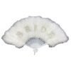 AIV PLUMAS Premium Feather Fans – Elegant Wedding & Dance Hand Fans - Image 3