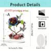 2D HD Acrylic Rose Decor – Elegant Wedding & Event Tabletop Ornaments - Image 11