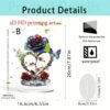 2D HD Acrylic Rose Decor – Elegant Wedding & Event Tabletop Ornaments - Image 5