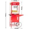Commercial Automatic Popcorn Machine – 8oz Theater-Style Popper with Teflon Coating - Image 5