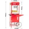 Commercial Automatic Popcorn Machine – 8oz Theater-Style Popper with Teflon Coating - Image 5