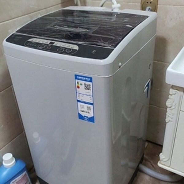 Large Capacity Portable Washing Machine – Compact & Automatic for Dorms & Rentals
