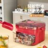 [Best Seller] One-Touch Ice Cube Tray - 2PCs BPA-Free Silicone Ice Mold with Lid - Fast Freeze Reusable Ice Maker (Frosted Clear) - Image 5
