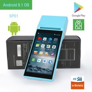 [OEM] SP01 Android POS Terminal - Handheld PDA with WiFi/Bluetooth Receipt Printer (Android 8.1) - Retail/Restaurant Mobile Cash Register