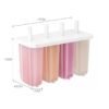 [Summer Special] 4-Piece Ice Pop Mold Set - 17cm DIY Popsicle Maker with Lid (BPA-Free Plastic) - Kids Safe Ice Cream & Yogurt Freezer Tray - Image 3