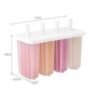 [Summer Special] 4-Piece Ice Pop Mold Set - 17cm DIY Popsicle Maker with Lid (BPA-Free Plastic) - Kids Safe Ice Cream & Yogurt Freezer Tray - Image 3