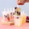 [Summer Special] 4-Piece Ice Pop Mold Set - 17cm DIY Popsicle Maker with Lid (BPA-Free Plastic) - Kids Safe Ice Cream & Yogurt Freezer Tray - Image 2