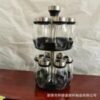 [12-Piece] Rotating Spice Rack Set - 120ml Glass Condiment Jars with Stainless Steel Stand (ABS Lids) - Kitchen Countertop Organizer by Xide Tao - Image 5