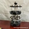 [12-Piece] Rotating Spice Rack Set - 120ml Glass Condiment Jars with Stainless Steel Stand (ABS Lids) - Kitchen Countertop Organizer by Xide Tao - Image 2