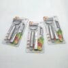 [3-Piece] Stainless Steel Vegetable Peeler Set - Professional Potato Carrot Peeler with Grater & Feather Remover - Commercial-Grade Kitchen Tools (Ergonomic Handles) - Image 4