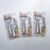 [3-Piece] Stainless Steel Vegetable Peeler Set - Professional Potato Carrot Peeler with Grater & Feather Remover - Commercial-Grade Kitchen Tools (Ergonomic Handles) - Image 5