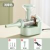 [2024 Pro] Electric Sausage Stuffer Machine - 5L Commercial-Grade Sausage Maker with 3 Nozzles & Meat Pounder (Milk White/Mint Green) - Home Butchering Kit - Image 6