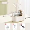 [2024 Pro] Electric Sausage Stuffer Machine - 5L Commercial-Grade Sausage Maker with 3 Nozzles & Meat Pounder (Milk White/Mint Green) - Home Butchering Kit - Image 3