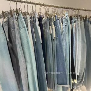 [2025 New] DACLAIRE Women's High-Waisted Jeans - Flare & Straight Leg Denim Pants (Anshun Stretch Fabric) - Petite to Plus Size Wholesale (12 Colors)