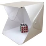 Foldable Photo Studio Light Box - 20/30/40cm Portable Shooting Tent | LED Backlit + 4 Color Backdrops | for Product Photography (1100+ Sold)