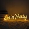 LED Neon Wall Light - Customizable Party Decor (Let's Party/Water Twice) | IP42 Waterproof | 1100+ Sold | 60.7% Repeat Buyers - Image 11