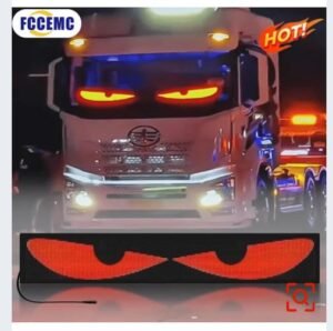 Truck Demon Eye LED Strip – Ultra-Thin Soft Screen Lighting | APP + Remote Control | DIY Customizable