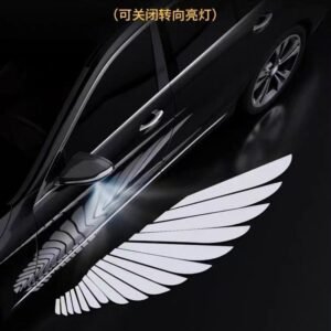 Angel Wing LED Welcome Lights – Universal Car Door Projector | 3400+ Sold | 52.3% Repeat Rate