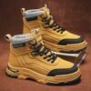 HIFASHION Work Boots – Trendy Men's High-Top Martin Boots - Image 4