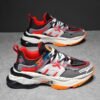 Oversize 46 Men's Sneakers – Retro Hong Kong Style Dad Shoes | Extra Thick - Image 3