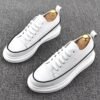 Celebrity White Sneakers – Andy Lau Inspired Loafers | 3cm Hidden Lift - Image 5