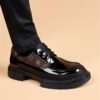 DURITTECOOD Dress Shoes - Business Casual Oxfords | Hidden Lift | 2025 New Release - Image 5