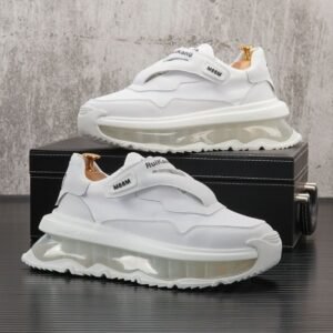 Chunky Air Cushion Sneakers - Trendy Dad Shoes w/ 5cm Lift