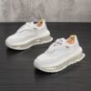Chunky Air Cushion Sneakers - Trendy Dad Shoes w/ 5cm Lift - Image 3