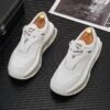Chunky Air Cushion Sneakers - Trendy Dad Shoes w/ 5cm Lift - Image 4
