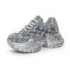 Bling Dad Shoes - Rhinestone Cowgirl Sneakers - Image 8