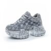 Bling Dad Shoes - Rhinestone Cowgirl Sneakers - Image 6