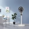 Dual-Use Air Circulator Fan | 75° Horizontal + 105° Vertical Rotation - Image 3