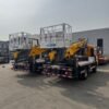 HOWO Multi-Function Truck with Crane | 3-in-1 Aerial Work Platform + Tractor + Dump Trailer | 8T Crane Capacity (ZZ5207XXYN3647C1) - Image 2