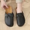 Wholesale Plus-Size Couple's Slides - Birkenstock-Style House Shoes - Image 2