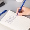 Deli 6506 Retractable Ballpoint Pen - 0.7mm (Black, Blue, Red) - Image 2