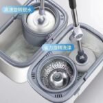 360° Rotating Mop Set with Bucket - Stainless Steel Turbo Spin Mop