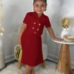 2025 New Girls’ Fashion Two-Piece Set