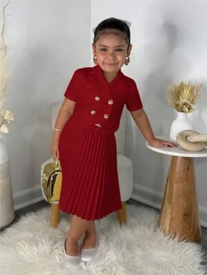 2025 New Girls’ Fashion Two-Piece Set