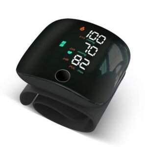Rechargeable Wrist Blood Pressure Monitor – Automatic Digital Home Use BP Machine