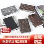 SCOPPAR SELECT: Retro Leather Slim Cigarette Case